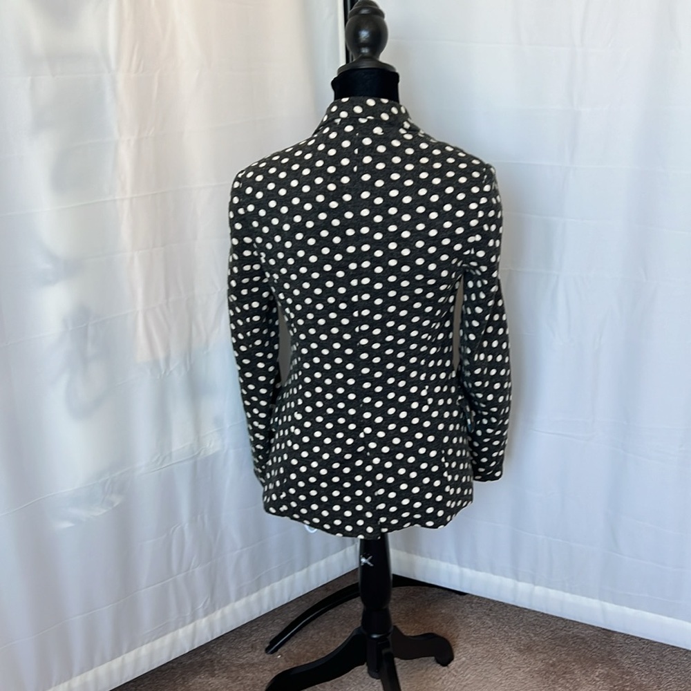 Anthropologie Cartonnier polka dot blazer - Picture 6 of 8